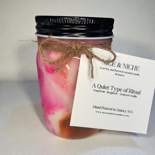 A Quiet Type of Ritual Candle