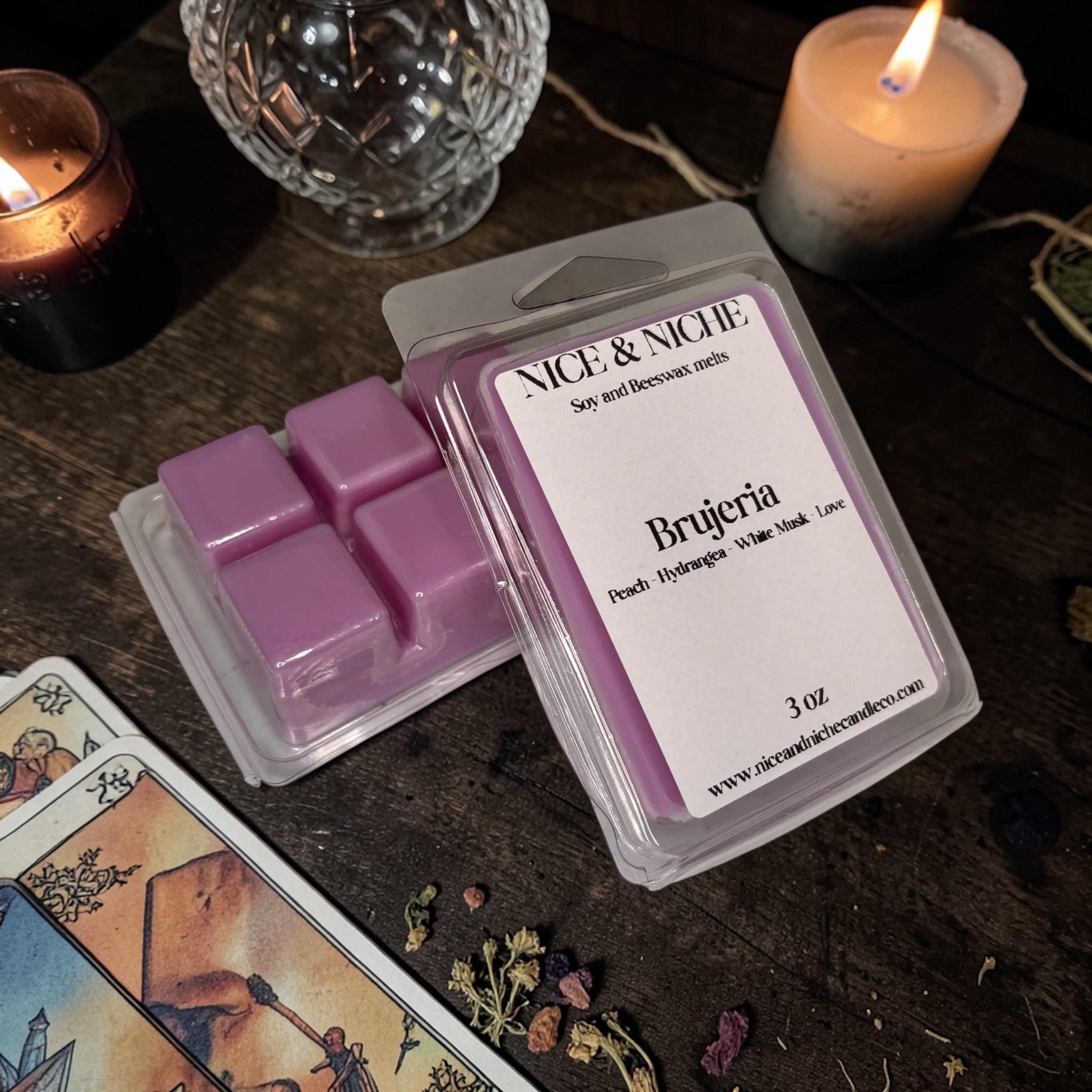 Soy and Beeswax Melts 3 oz