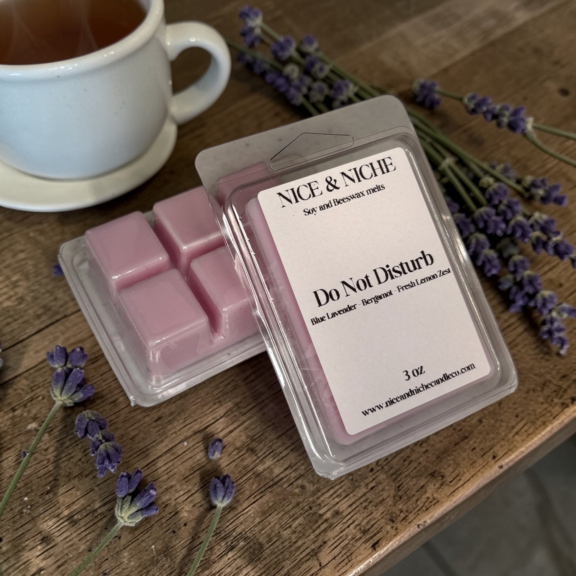 Soy and Beeswax Melts 3 oz